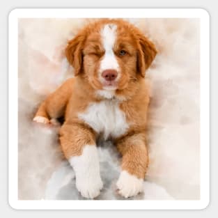 sheepdog puppy Sticker